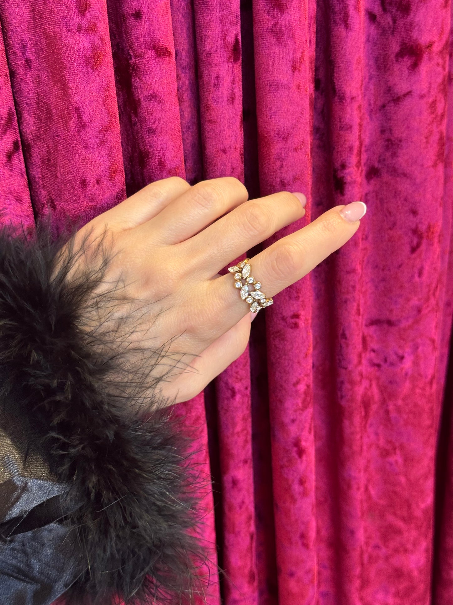 Marquise Leaf – δαχτυλίδι stainless steel