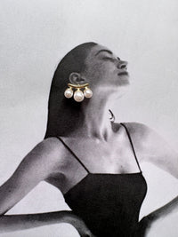 Pearl Crush Earrings – Ατσάλινα Σκουλαρίκια με Πέρλες