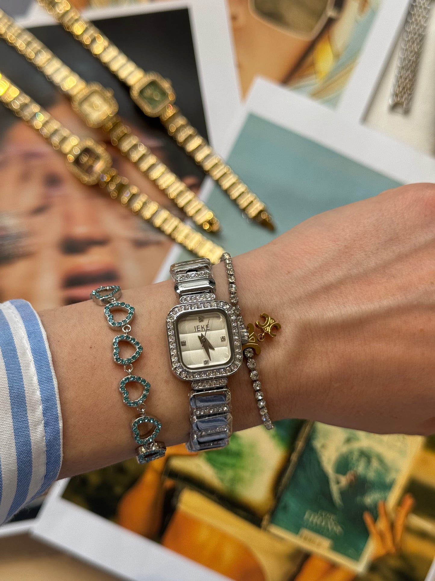 Ariel watch 🐚 – Ρολόι Stainless Steel ✨ Αδιάβροχο