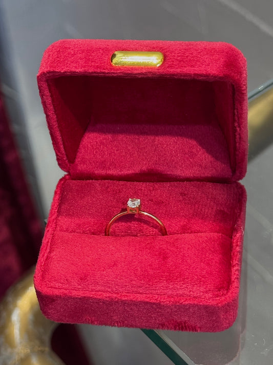 Nordic Solitaire gold– Δαχτυλίδι Stainless Steel
