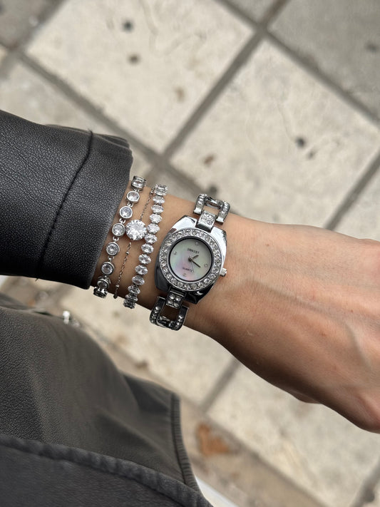 CRYSTAL CHARM — Ρολόι Stainless Steel