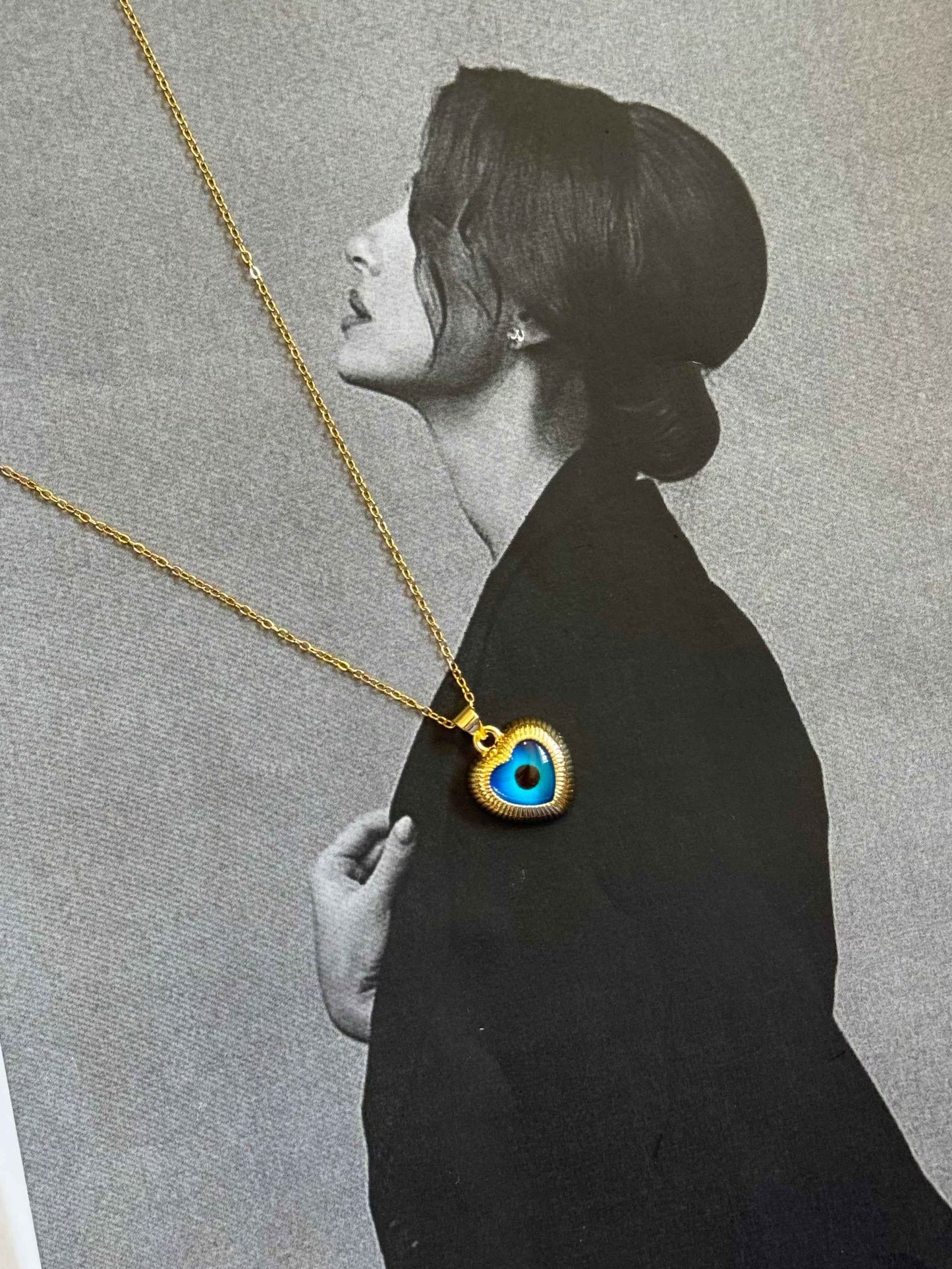 Amour Eye - κολιέ Stainless Steel