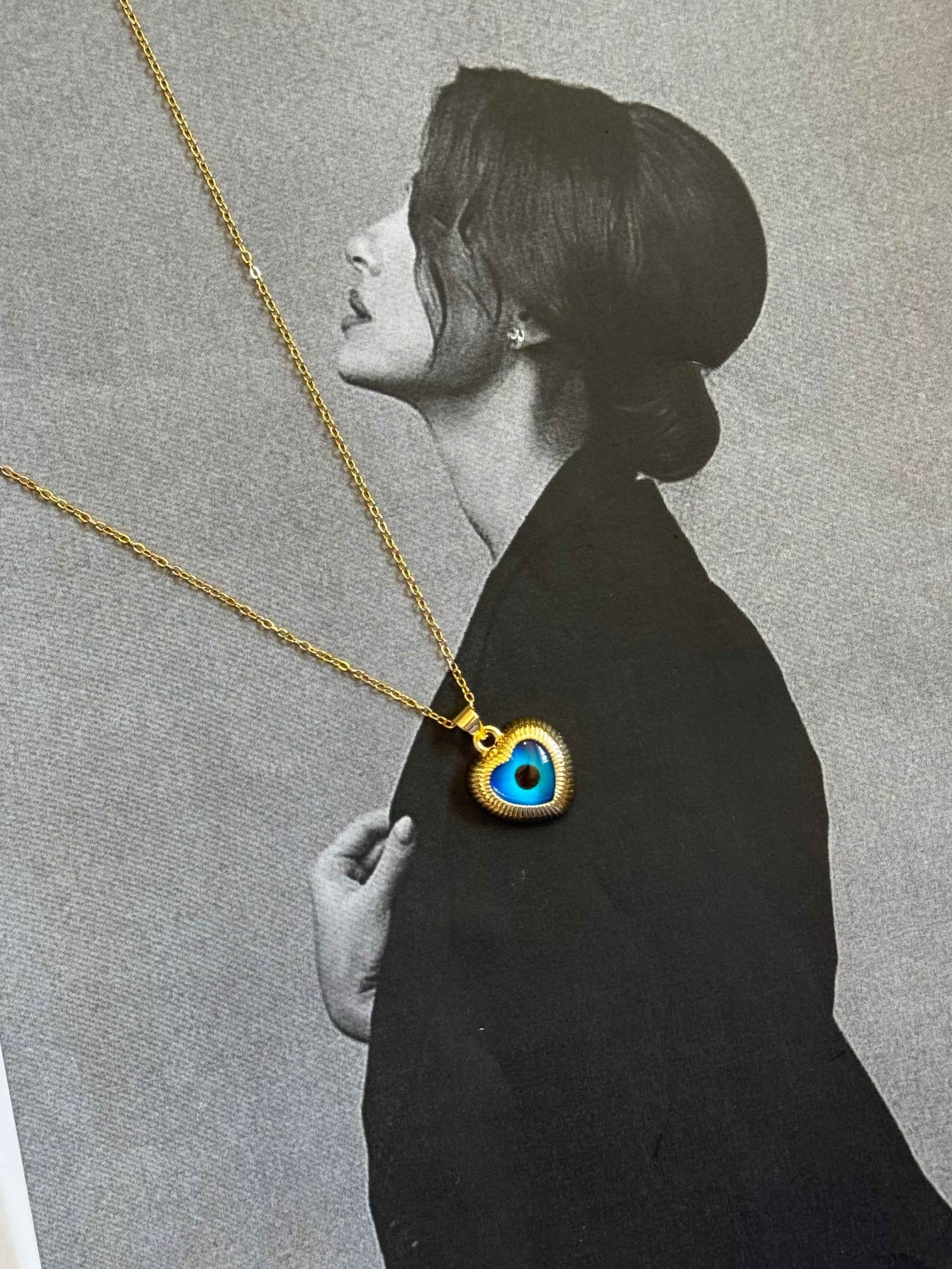 Amour Eye - κολιέ Stainless Steel