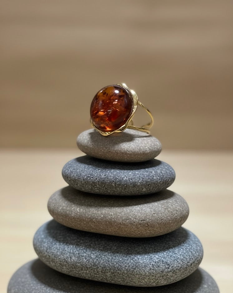 Solar Ember – δαχτυλίδι stainless steel