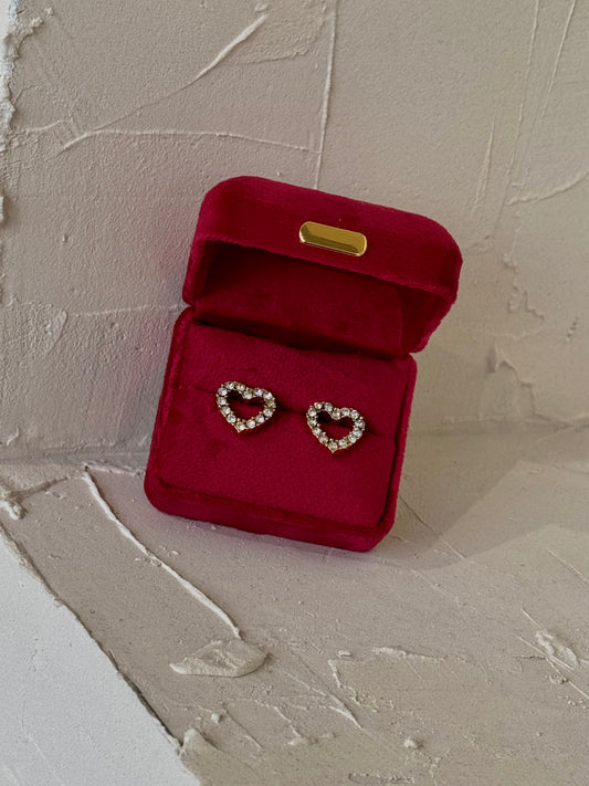 Luminous Heart – σκουλαρίκια stainless steel