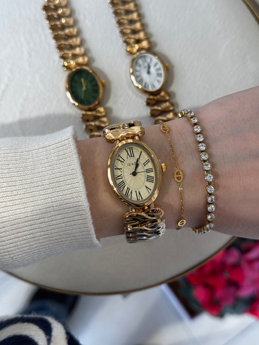 DUBAI– αδιάβροχο ρολόι premium stainless steel