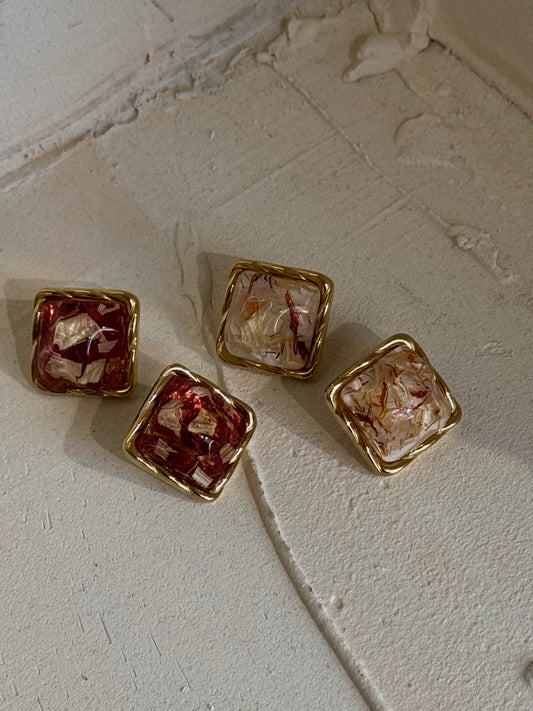 Marble Poise – σκουλαρίκι stainless steel