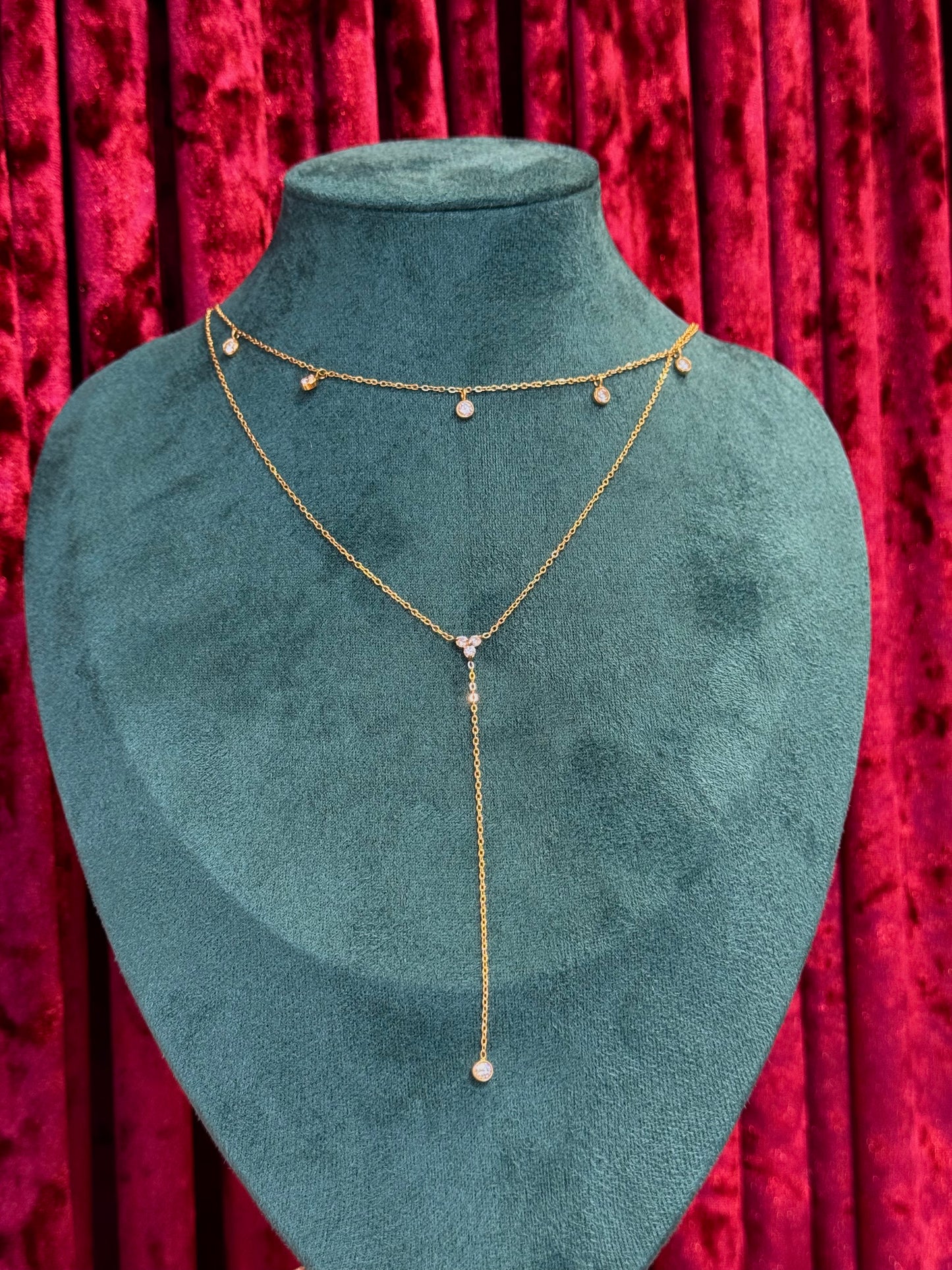 Golden Lariat -κολιέ stainless steel