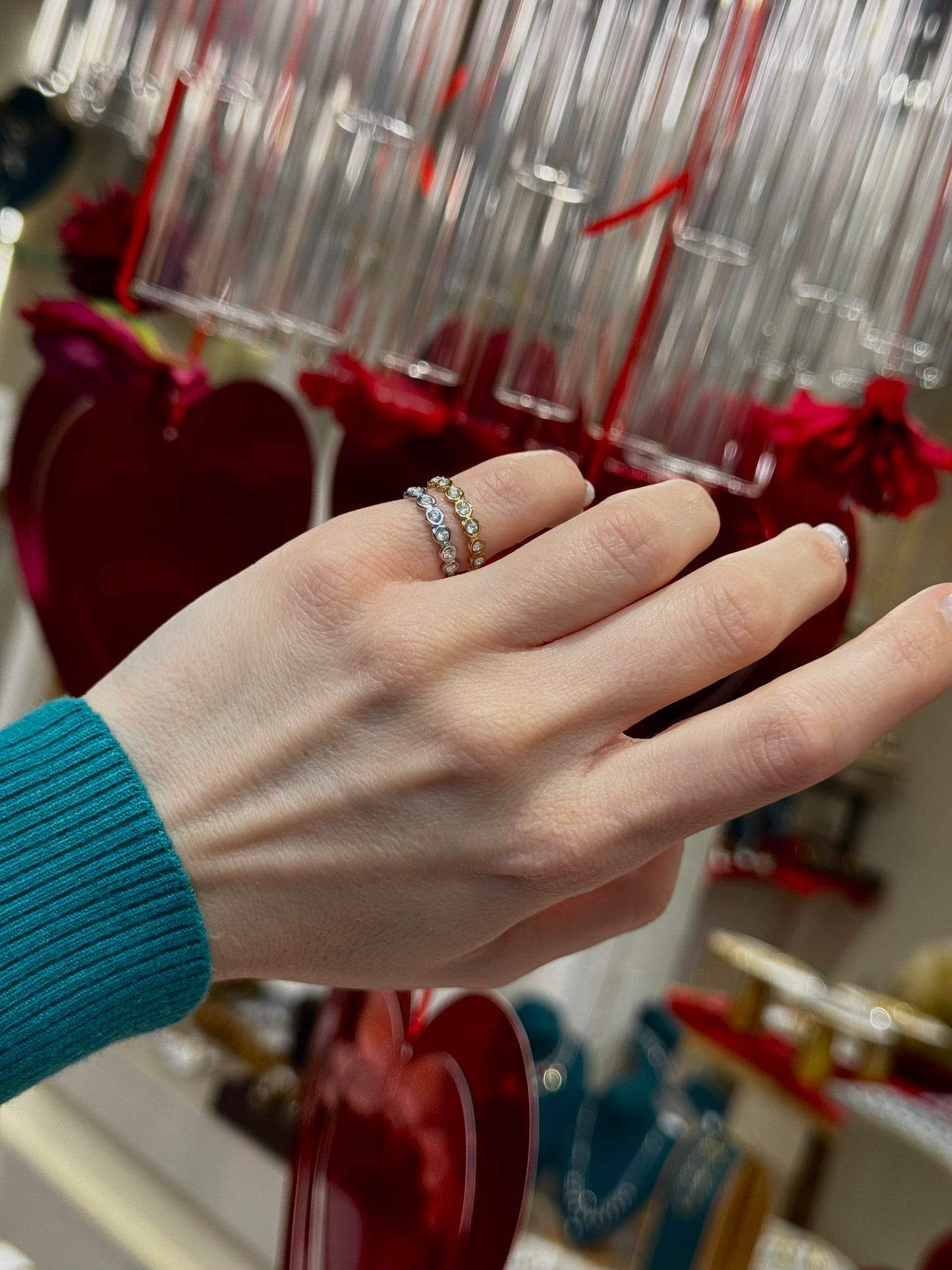 Glittering Love – δαχτυλίδι stainless steel