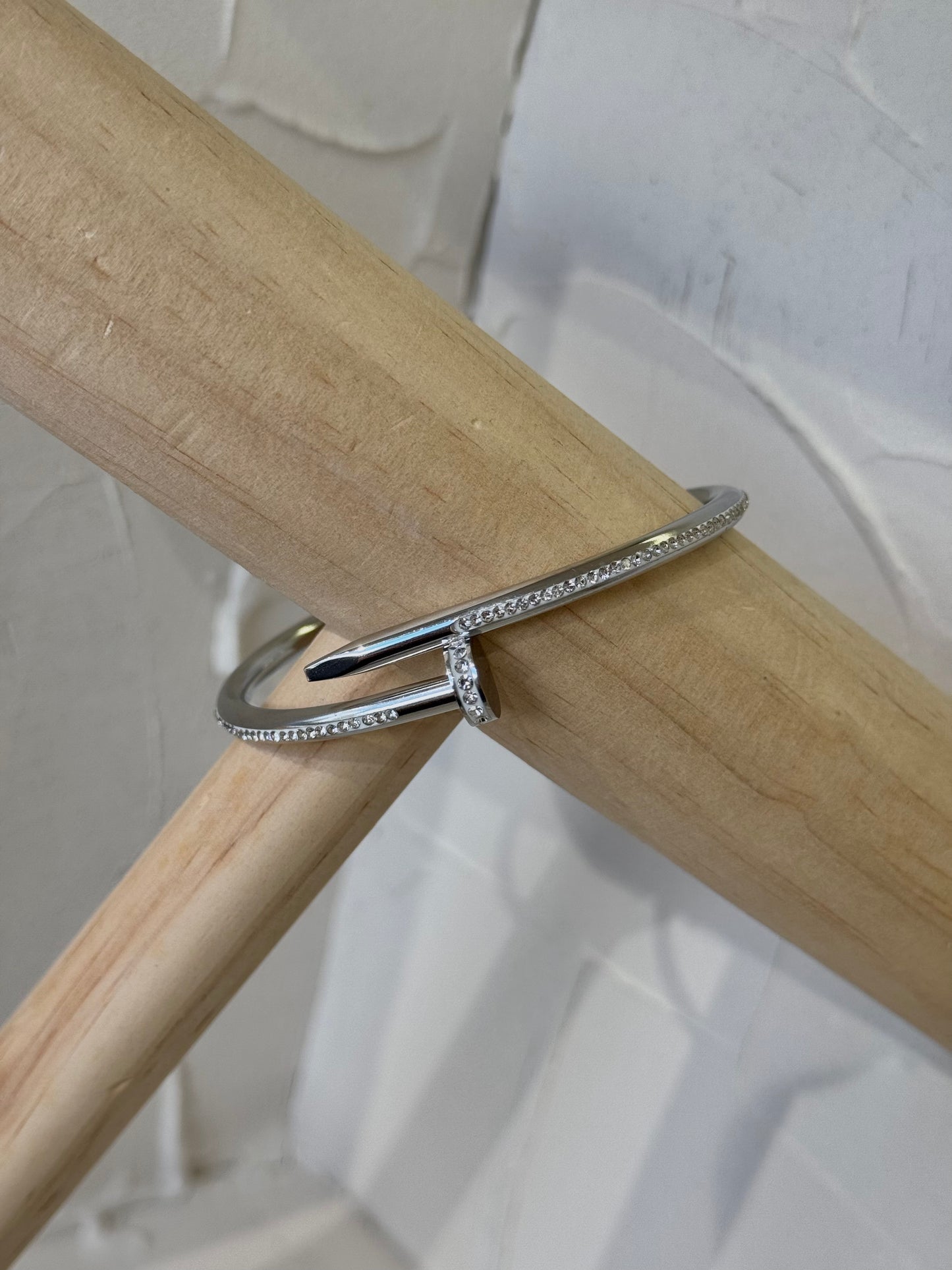 Nail Bangle – Χειροπέδα καρφί Stainless Steel