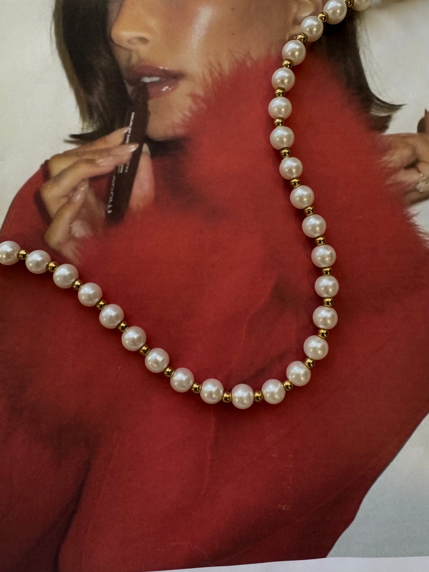 Royal Pearl (μεγάλο)– Κολιέ Stainless Steel