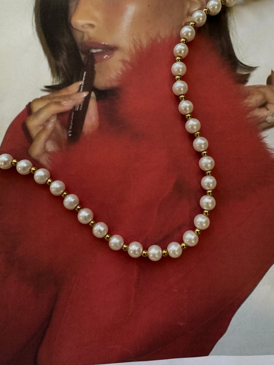 Royal Pearl (μεγάλο)– Κολιέ Stainless Steel