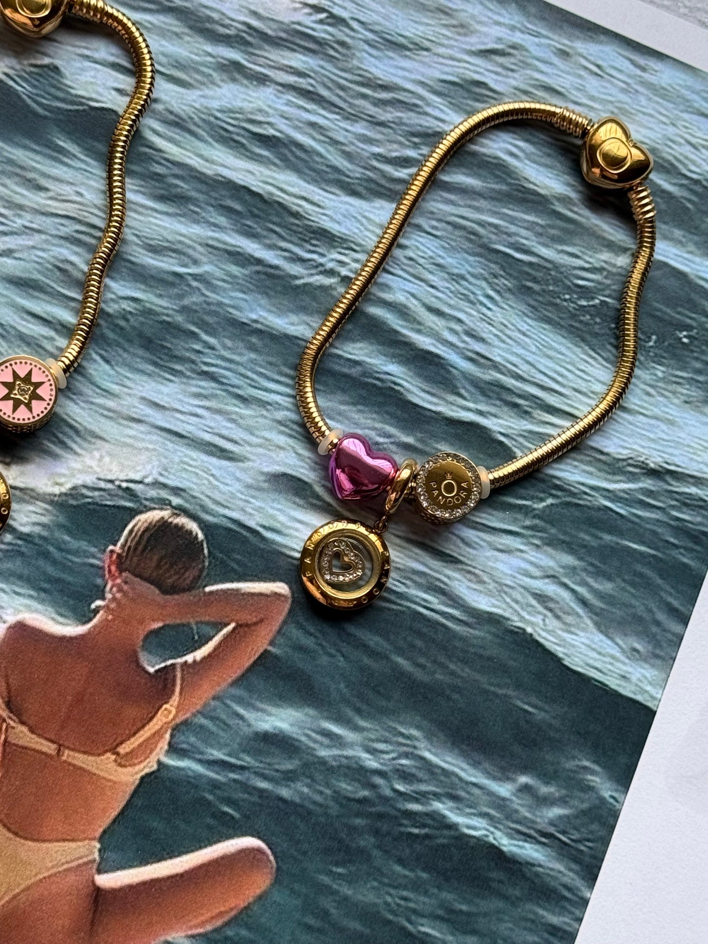 Sweet Passion – Βραχιόλι Stainless Steel με Charms