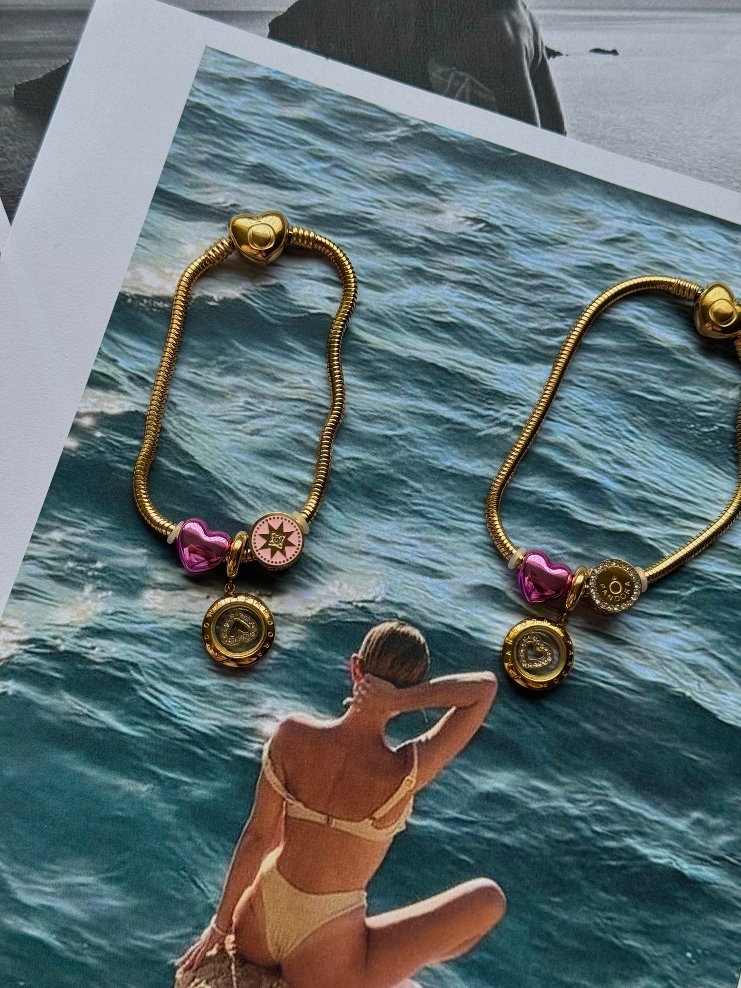 Sweet Passion – Βραχιόλι Stainless Steel με Charms