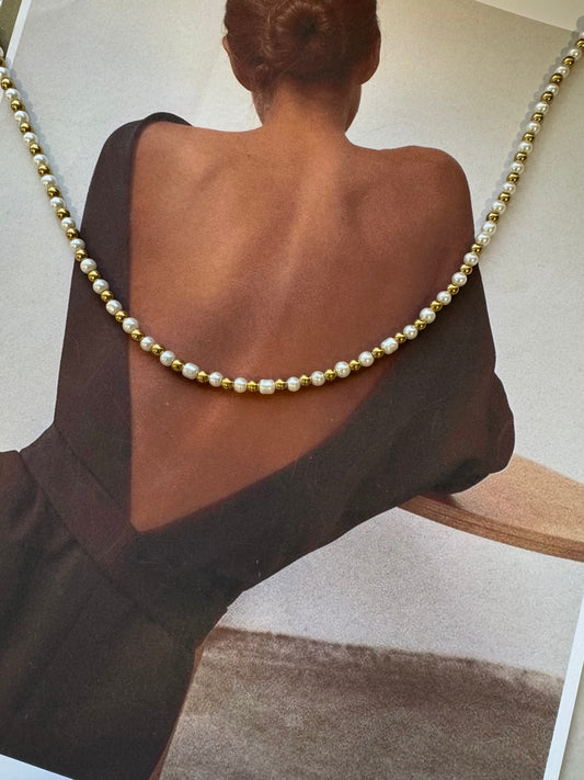 Pearl Harmony (μικρό) – Κολιέ Stainless Steel