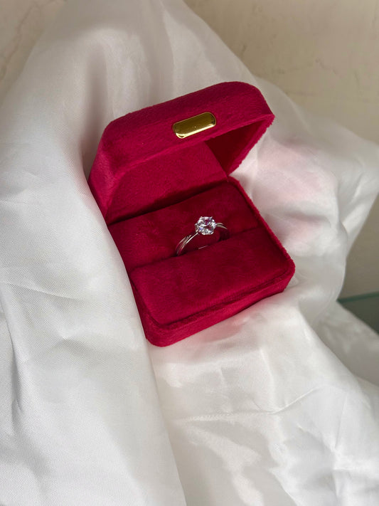 Luna Promise silver– δαχτυλίδι stainless steel