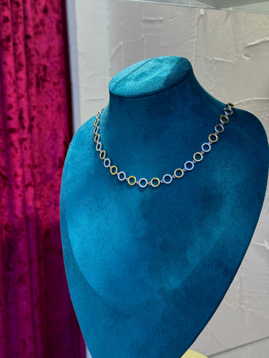 Eclipse Halo -κολιέ stainless steel