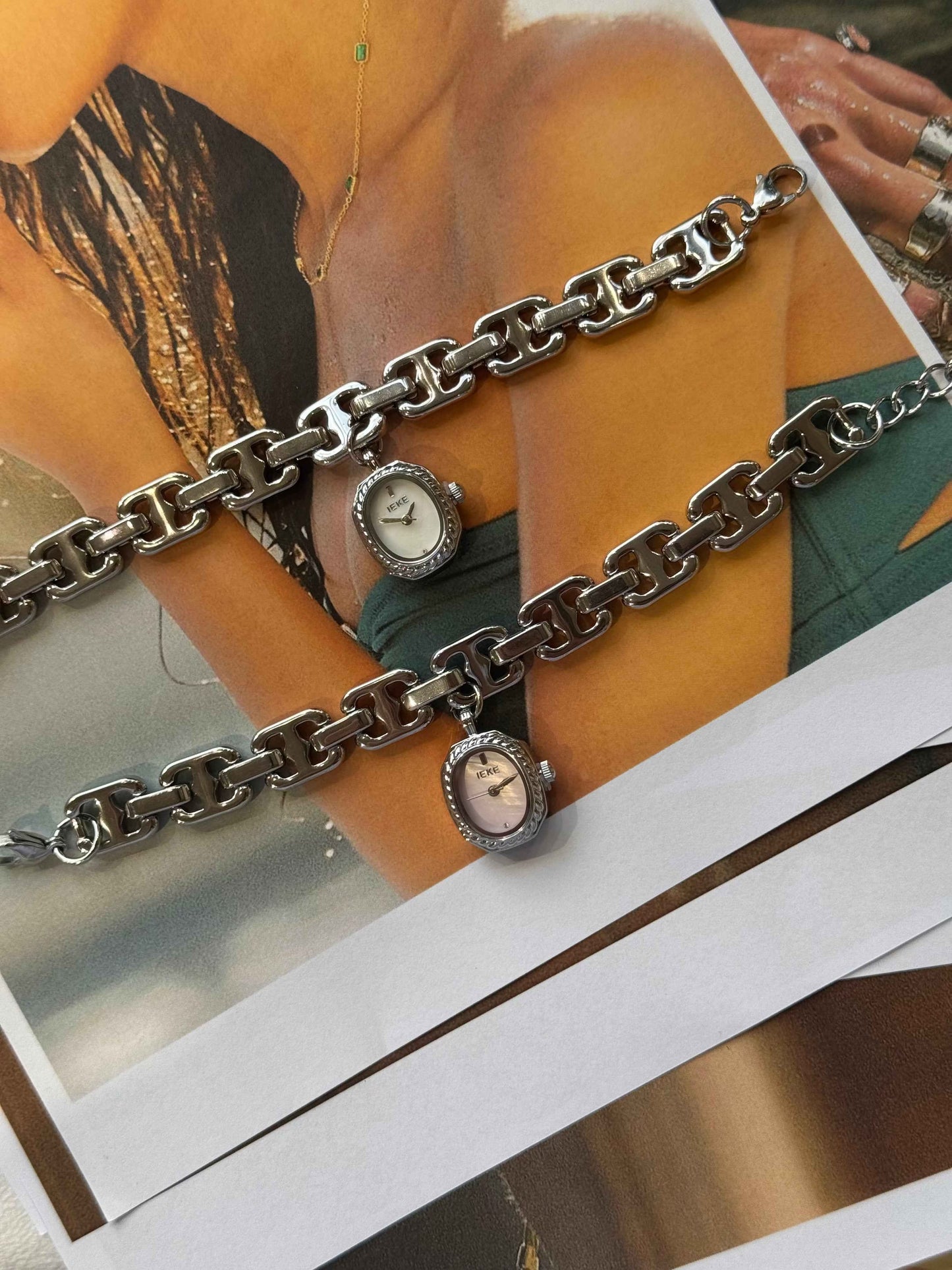 Oval Charm – Γυναικείο Ρολόι Stainless Steel