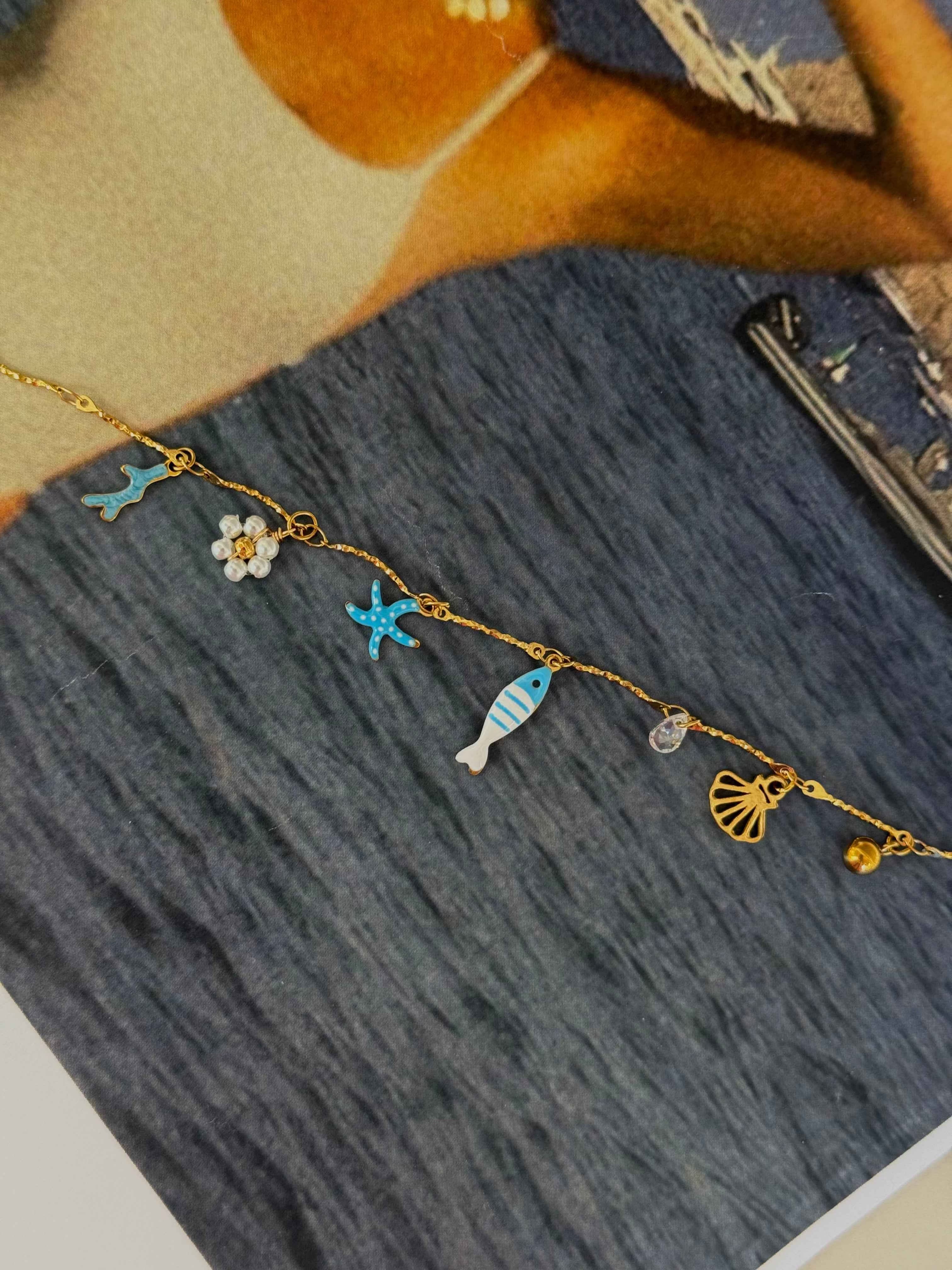 Mer-Made Keepsake - βραχιόλι ποδιού ατσάλινο