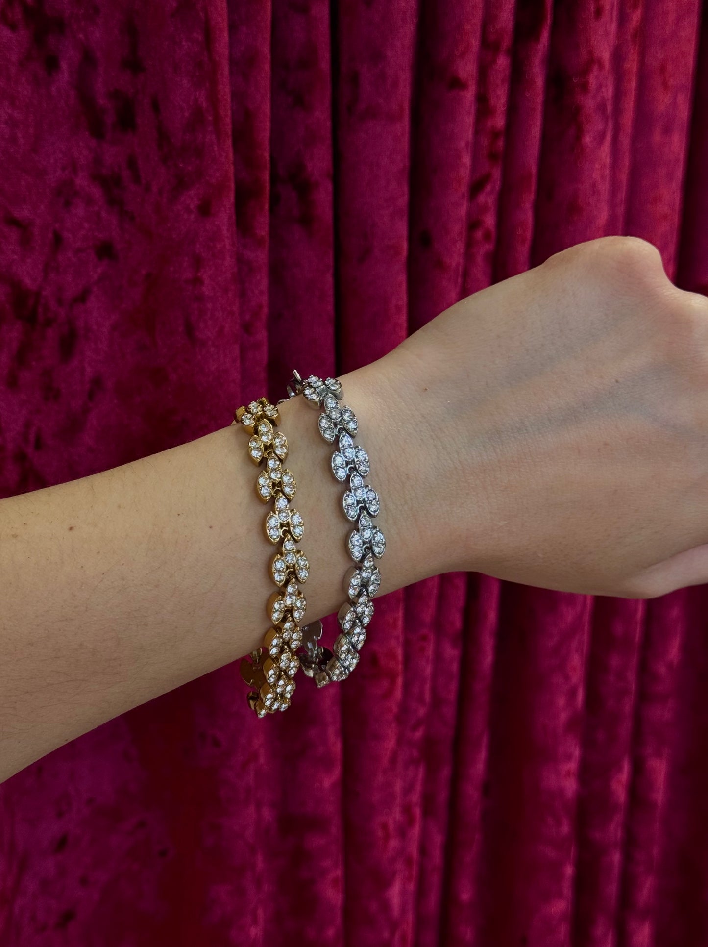 Luxe Leaf – βραχιόλι stainless steel