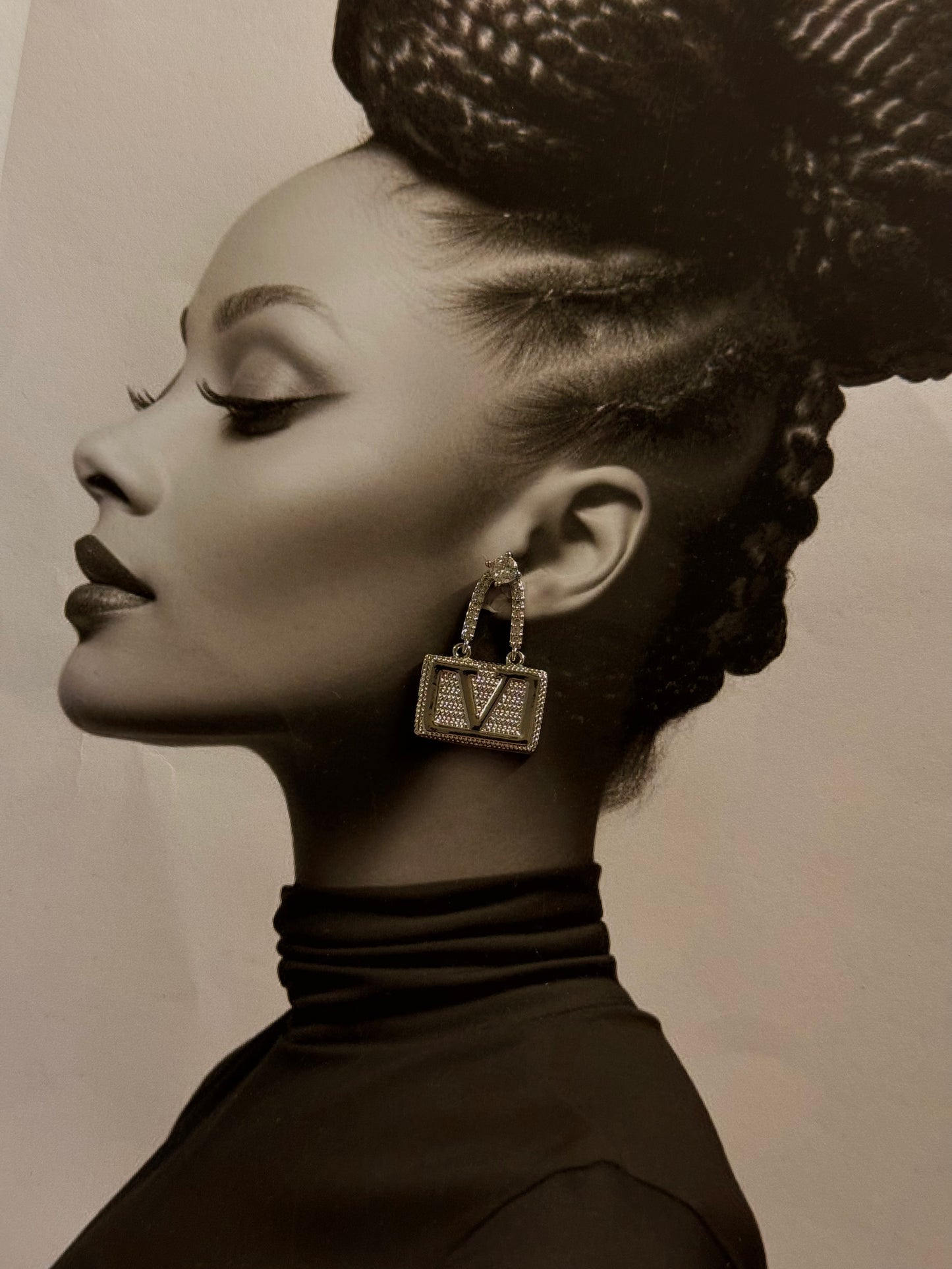 Frame Drops– σκουλαρίκια από ανθεκτικό ορείχαλκο