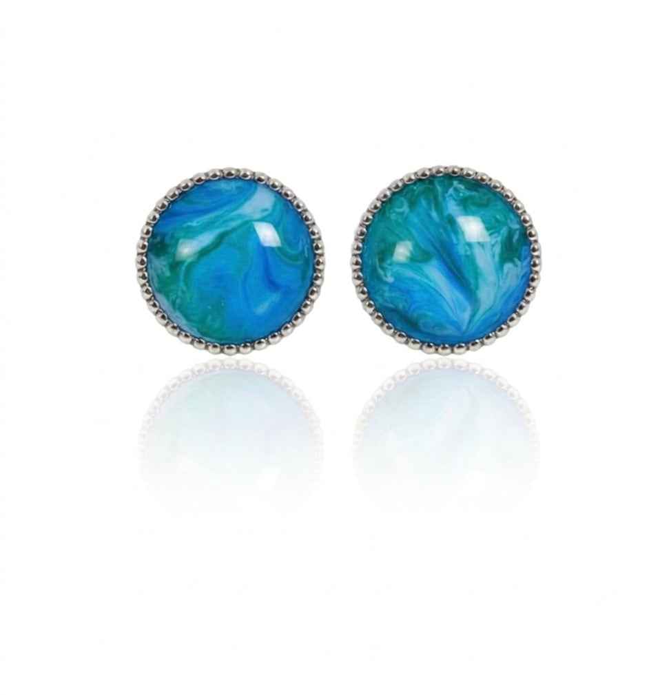 Navagio Neptune Studs - Χειροποίητα Σκουλαρίκια (Διαθέσιμο με Προπαραγγελία)