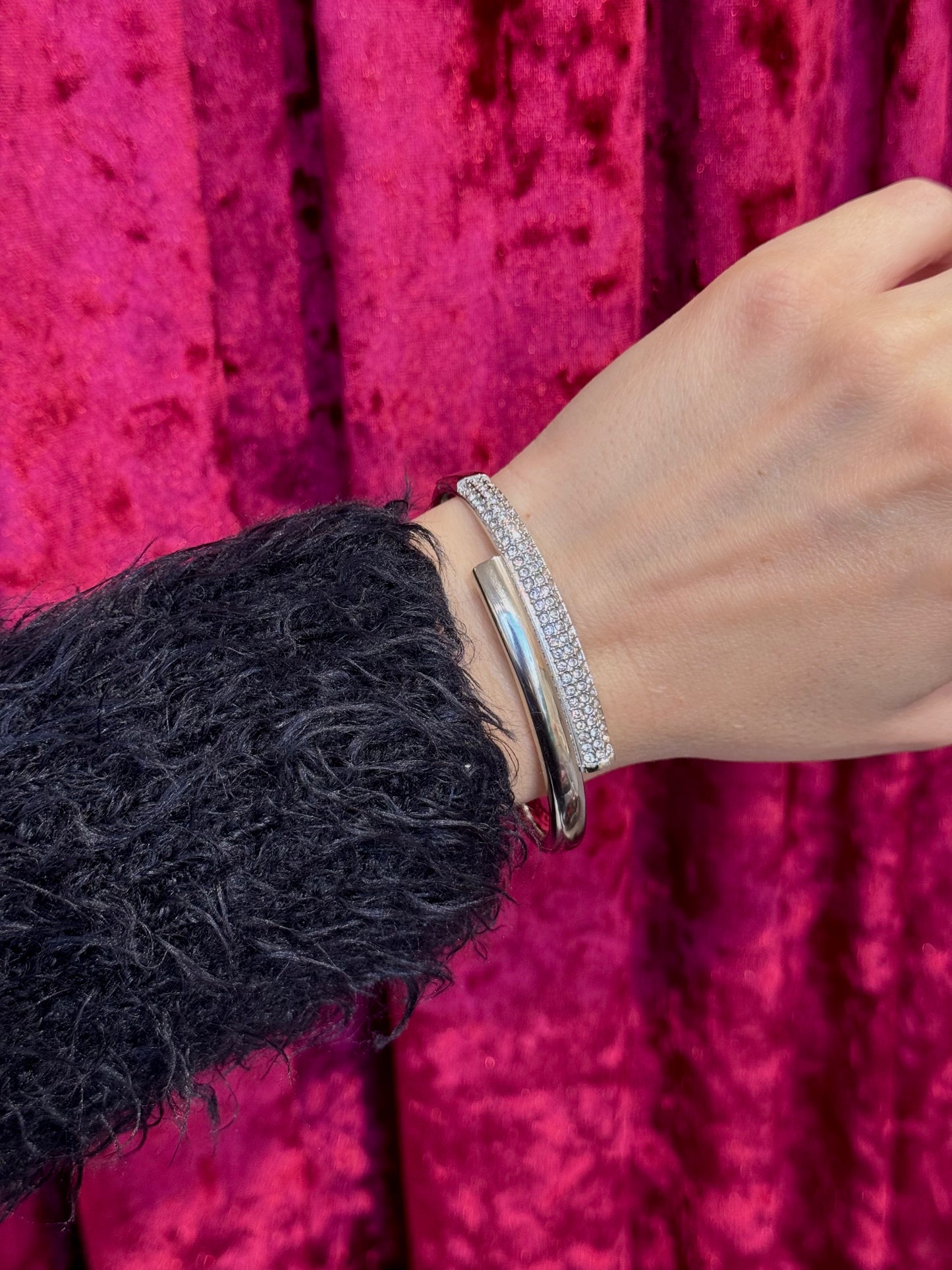 Sparkle Cuff – Χειροπέδα Stainless Steel