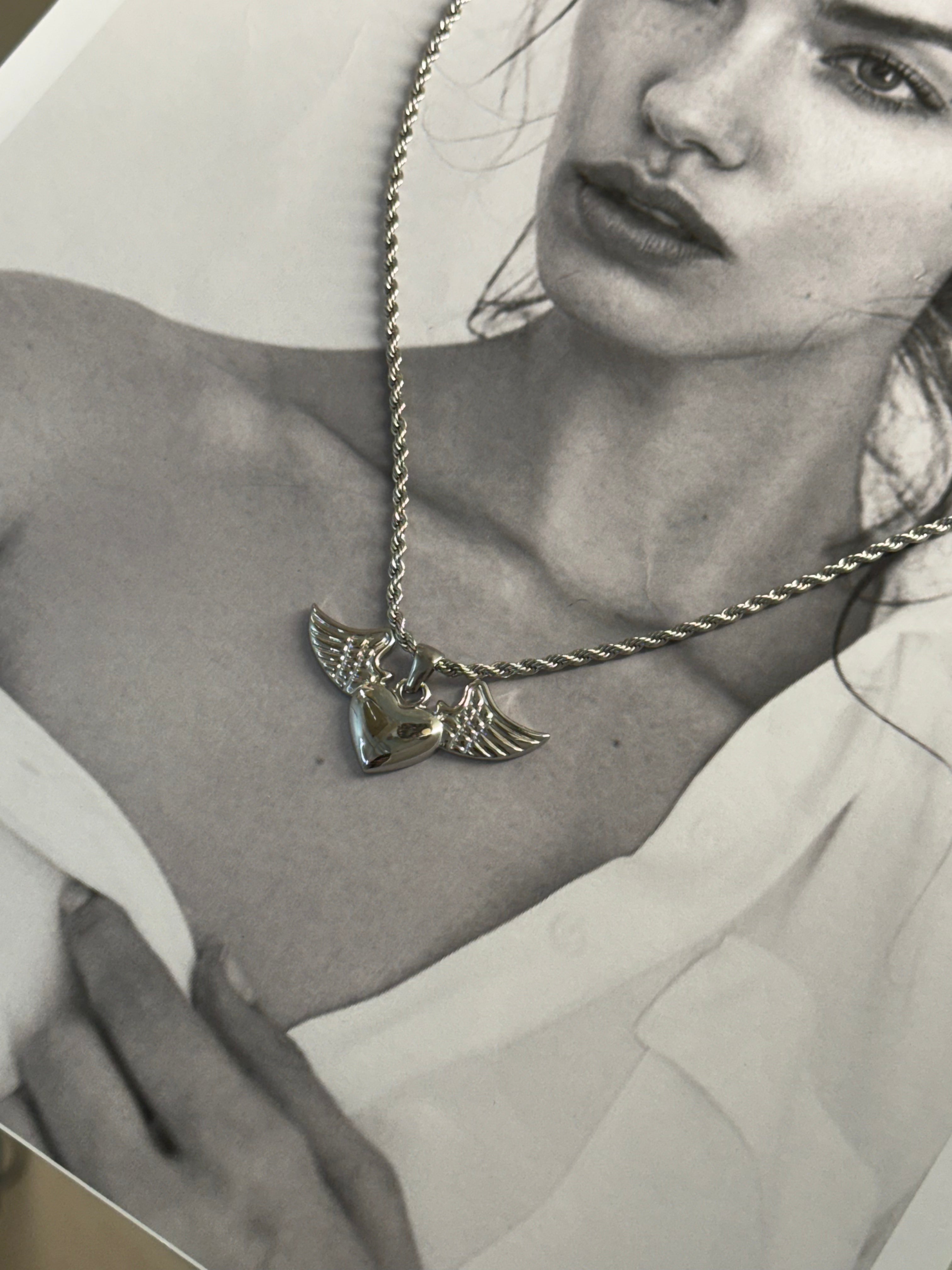 Angel Bond-κολιέ stainless steel