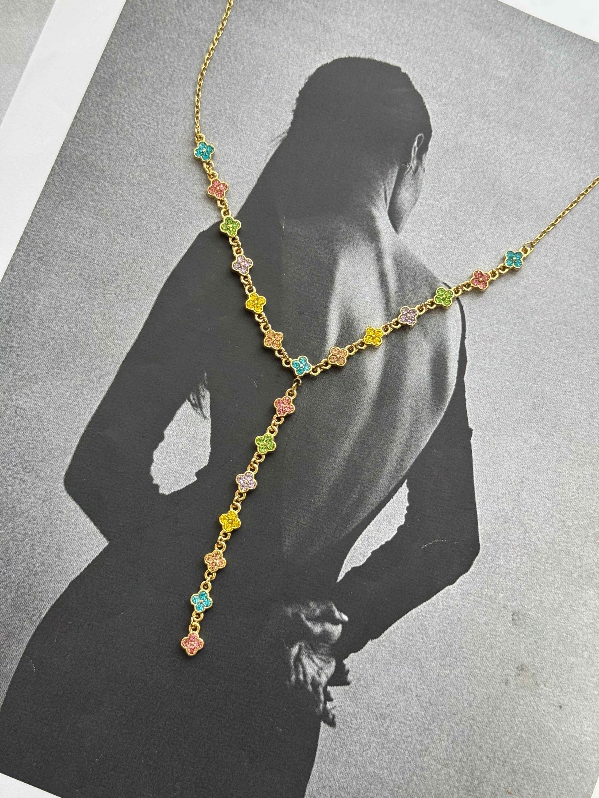 Fleur Alhambra – Κολιέ Stainless Steel