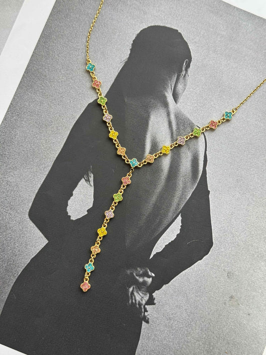 Fleur Alhambra – Κολιέ Stainless Steel