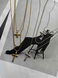 Victoire Cross – Κολιέ Stainless Steel