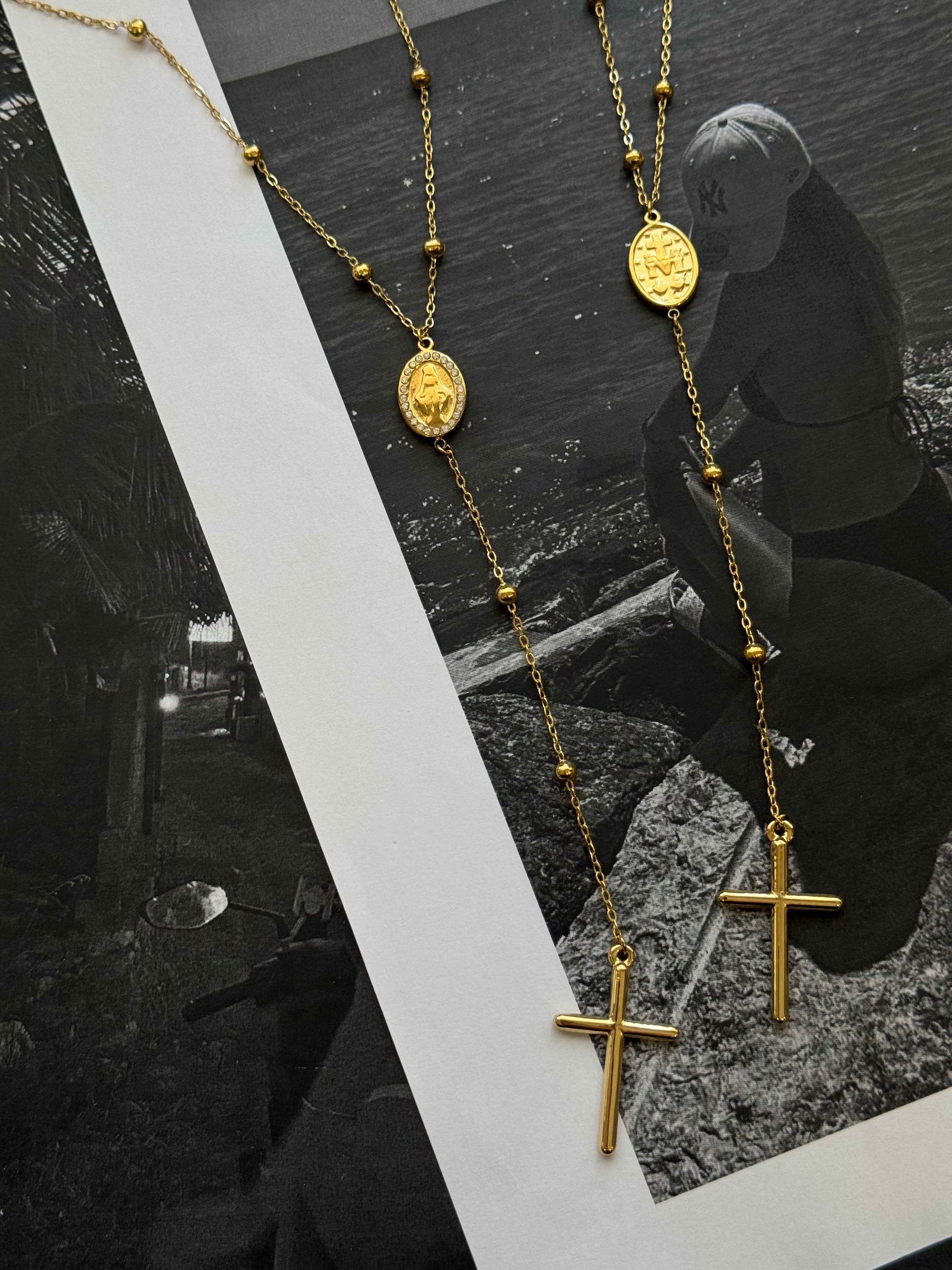 Devotion Rosary – Κολιέ Stainless Steel