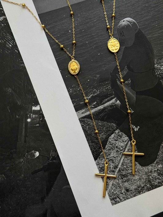 Devotion Rosary – Κολιέ Stainless Steel