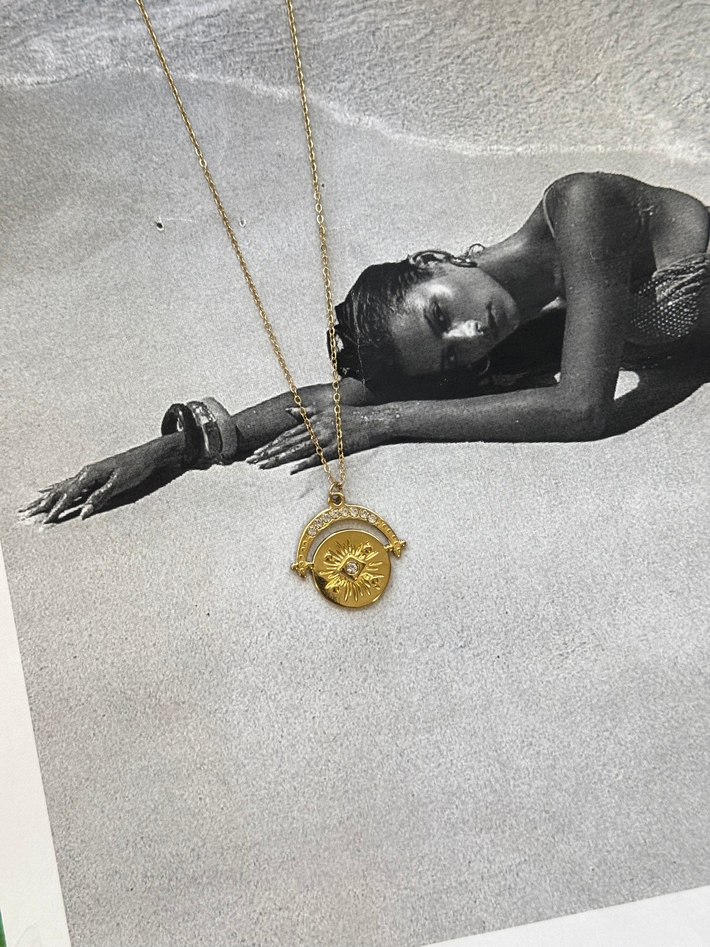 Hélène Coin – Κολιέ Stainless Steel