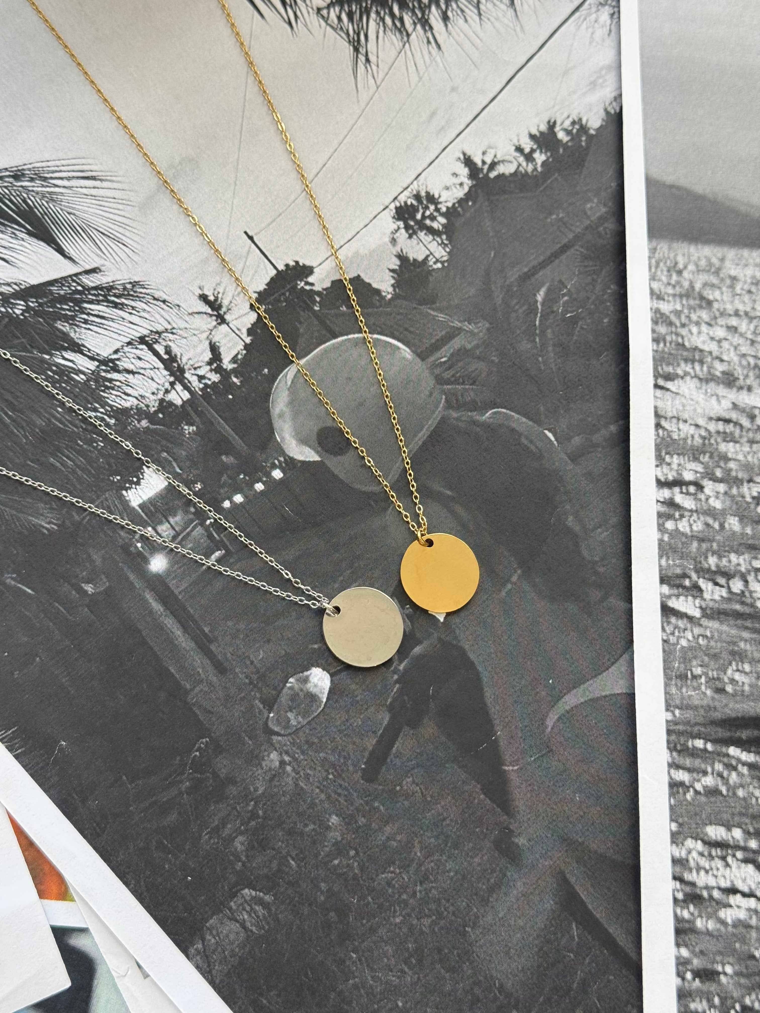 Minimal Disc – Κολιέ Stainless Steel