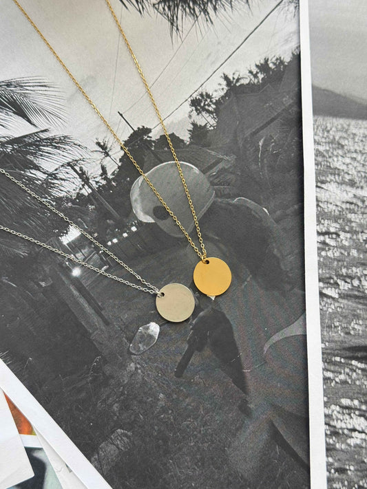 Minimal Disc – Κολιέ Stainless Steel