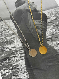 Shimmering Coin – Κολιέ Stainless Steel