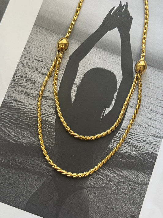 Silk Twist – Κολιέ Stainless Steel