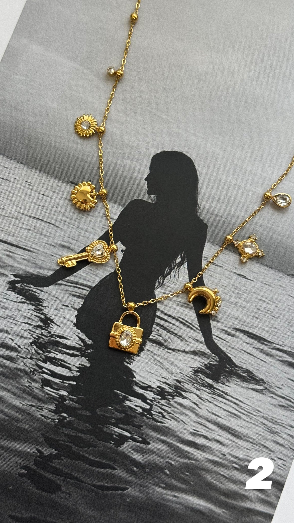 Marais Charms – Κολιέ Stainless Steel