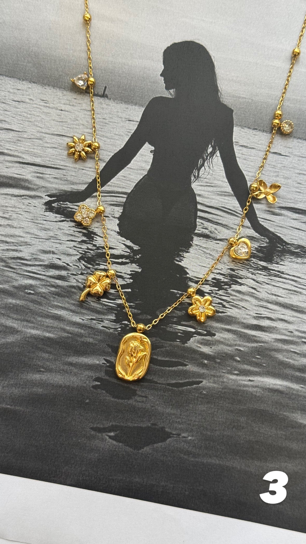 Marais Charms – Κολιέ Stainless Steel
