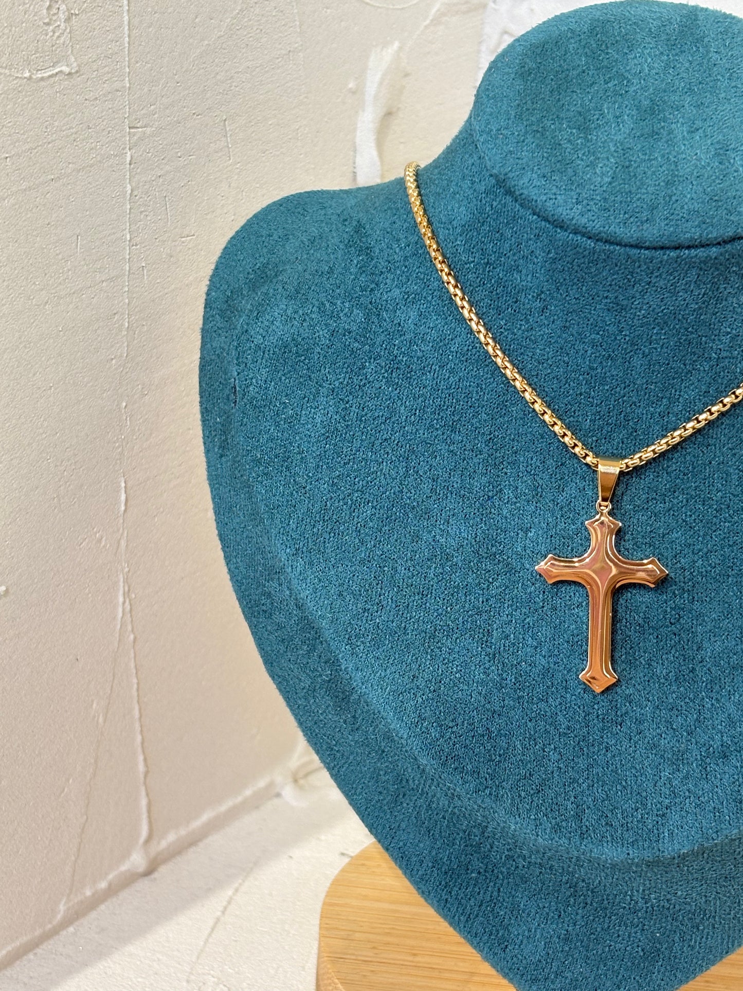 Golden Faith – κολιέ stainless steel