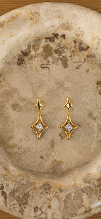 Melia Earrings - Ατσάλινο σκουλαρίκι