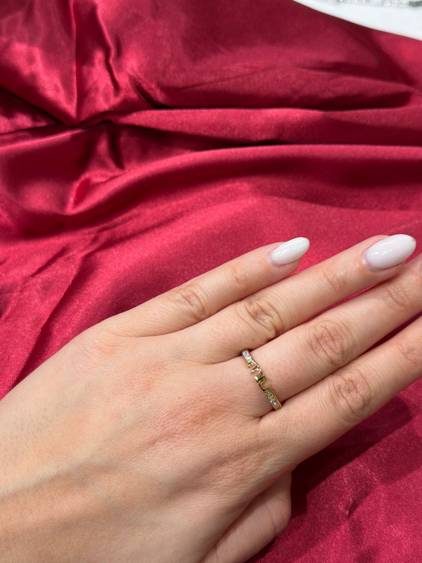 Golden Pulse – δαχτυλίδι stainless steel