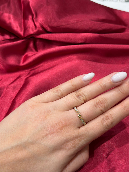 Golden Pulse – δαχτυλίδι stainless steel