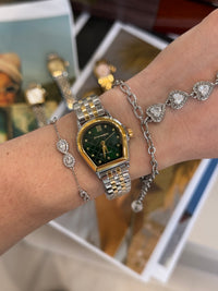 Riviera Stirrup Emerald - ρολόι stainless steel