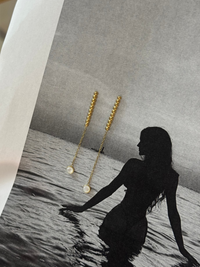 Salty Pearl – σκουλαρίκια stainless steel