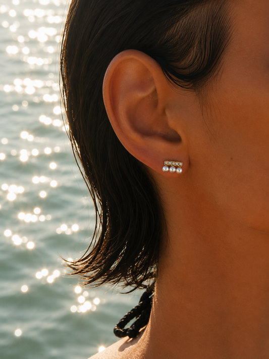 Marine Studs - σκουλαρίκια stainless steel