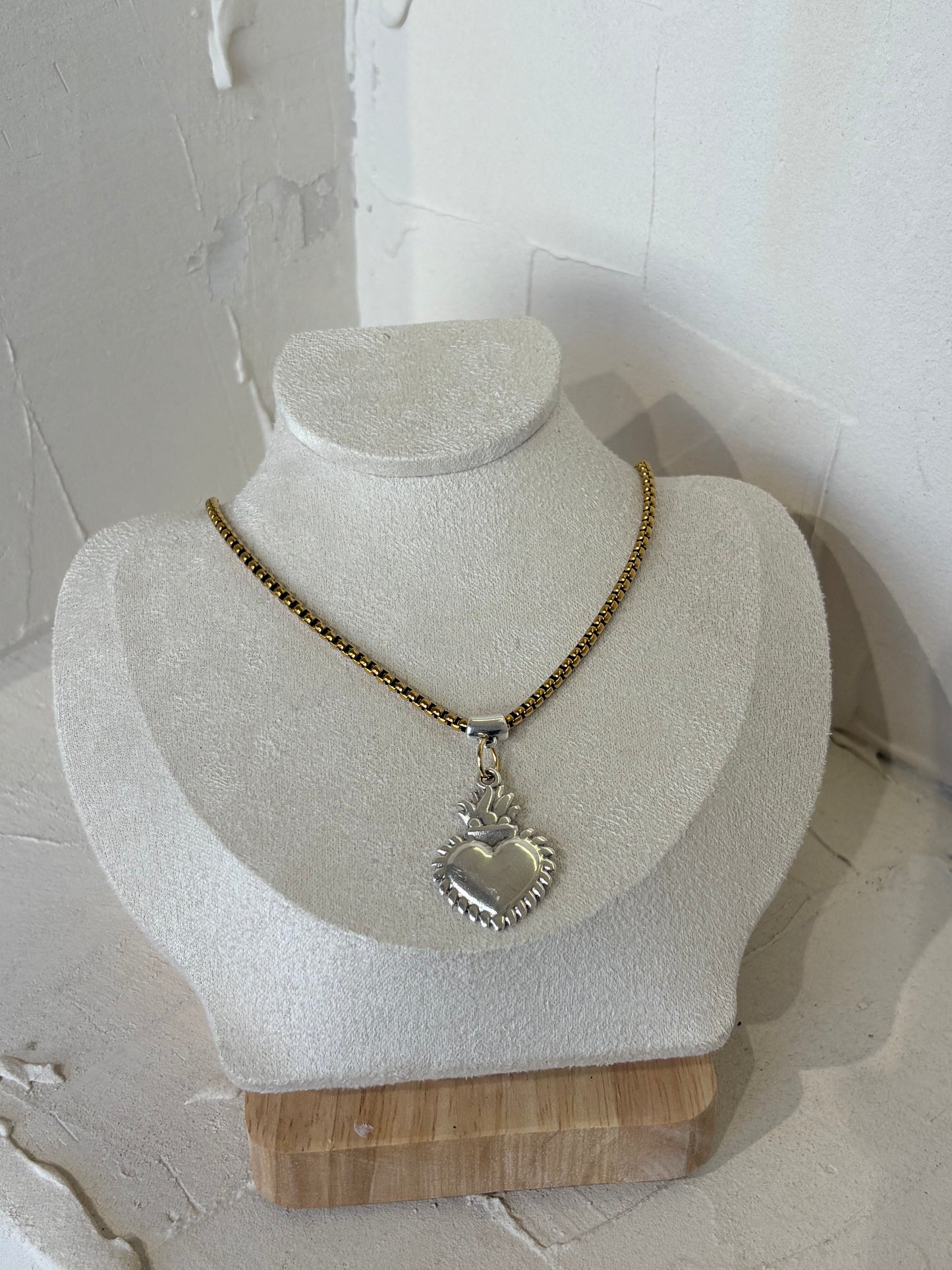 Heart Devotion – κολιέ stainless steel