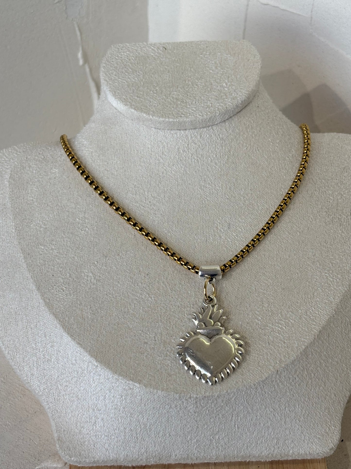 Heart Devotion – κολιέ stainless steel