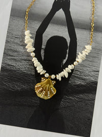 White Coral – Κολιέ Stainless Steel
